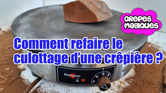 Pierre abrasive pour l'entretien des Crêpières - Krampouz