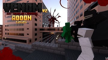 Venom addon V2 Let There Be Carnage | 1.21.21+ | Minecraft Bedrock Edition | MCPE