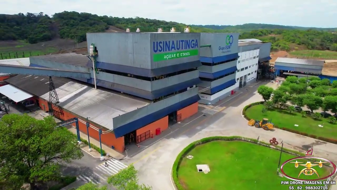 Электростанция Утинга | Рио-Ларго | Алагоас, Бразилия | 4K вид с воздуха | DJI Air 2S