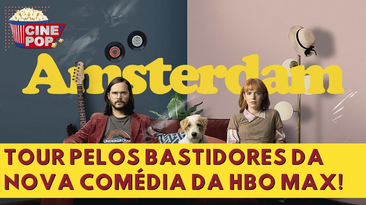 Conhecemos o set de gravações da FOFA série de comédia Amsterdam, da HBO Max!  