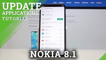 How to Update Apps in NOKIA 8.1 - Find Newest Updates