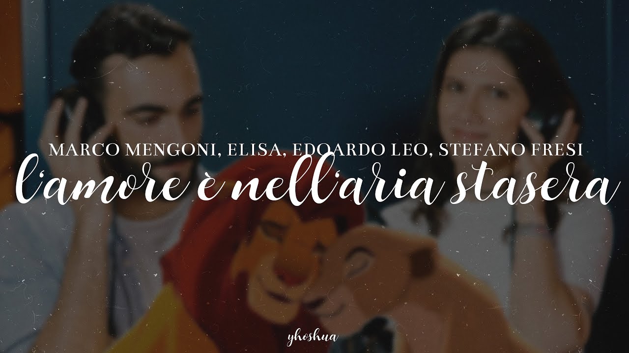 l'amore è nell'aria stasera (di 