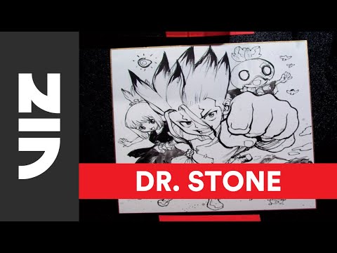 Dr Stone Boichi Live Drawing At Anime Nyc 19 Viz Youtube