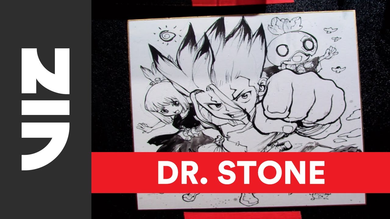 Dr Stone Boichi Live Drawing At Anime Nyc 2019 Viz Youtube