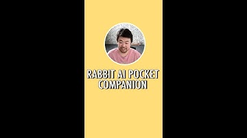 The Rabbit R1 AI Pocket Companion