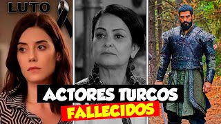 10 ACTORES TURCOS QUE FALLECIERON 2023