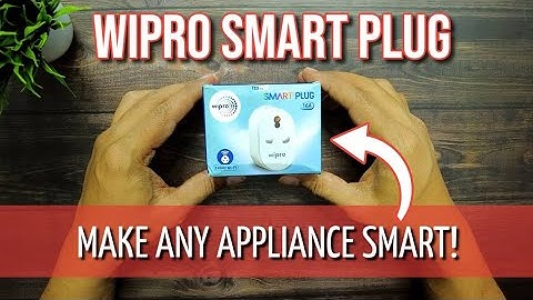 Wipro Smart Plug - Make All Your Appliances SMART! Unboxing & Details | Gizmobeep