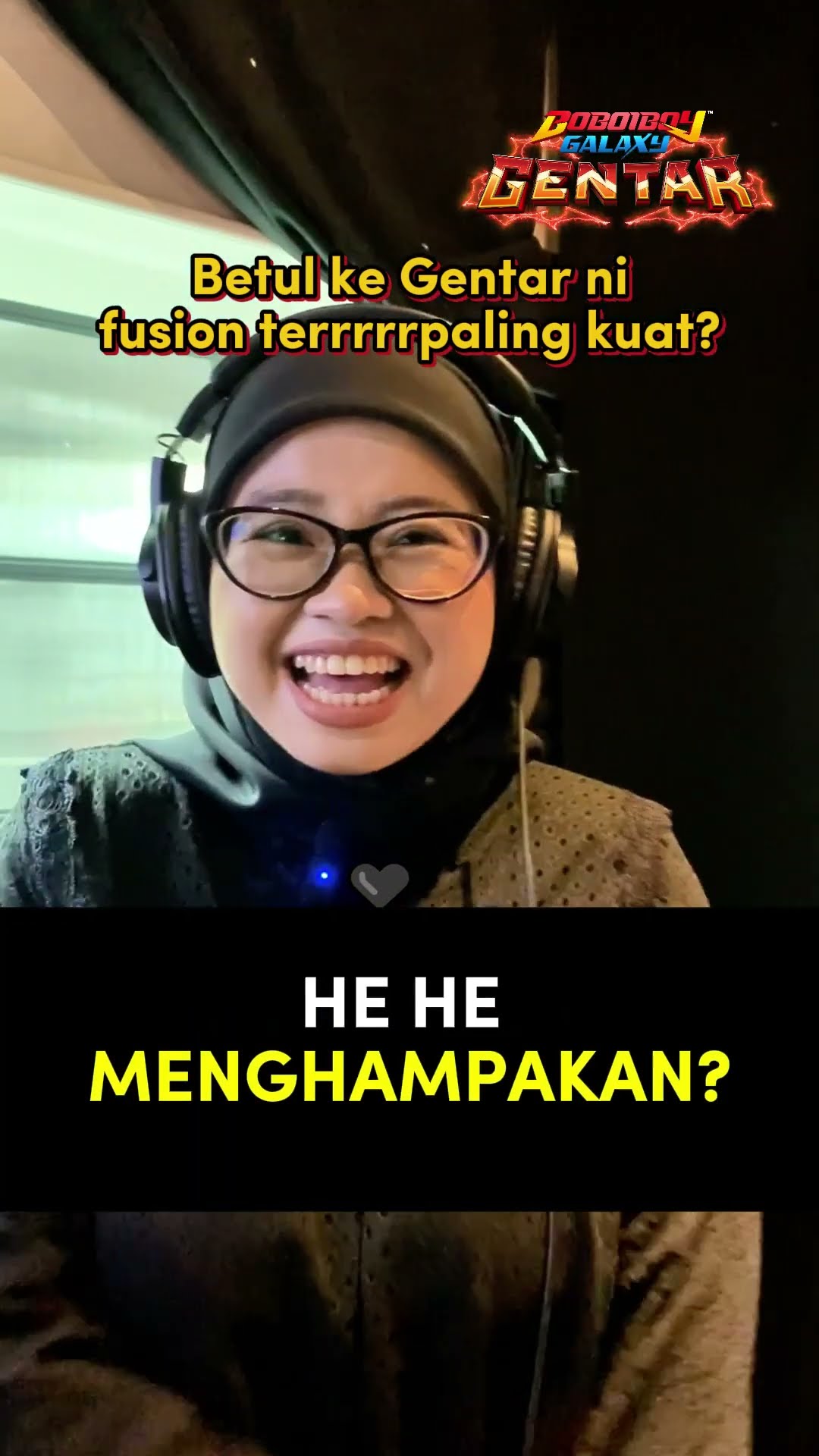 Akak Gentar cakap apa?! ?‼️ #BoBoiBoyGentar #MONSTA #SETERONG