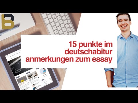 Video: Wie Schreibe Ich Eine Anmerkung