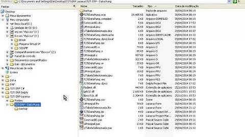 T2Ti ERP 2 0   Lazarus   Data Pump   02 Pasta Projeto