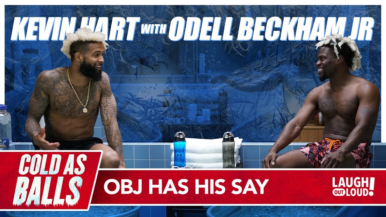 ⁣Kevin Hart and Odell Beckham Jr. Talk Football, Family And Funky Hairstyles