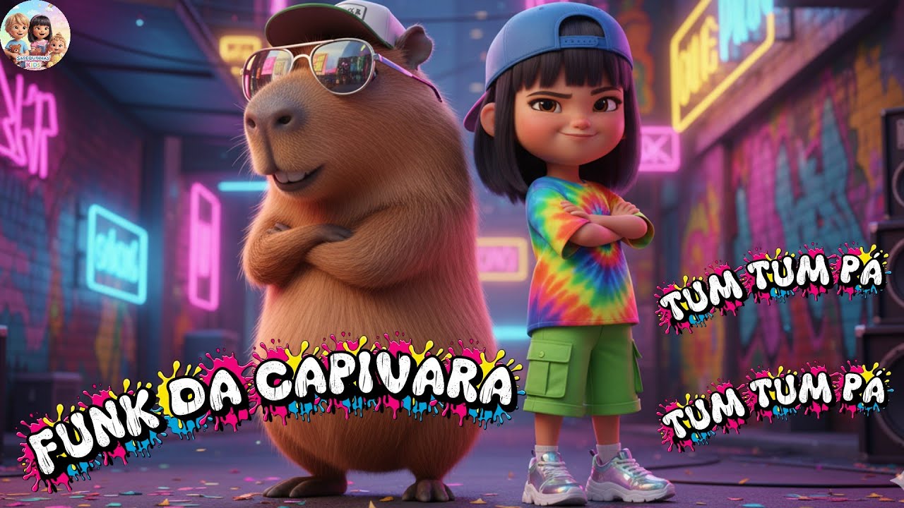 FUNK DA CAPIVARA - MÚSICA INFANTIL DIVERTIDA  