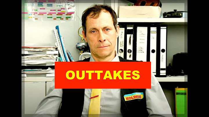Outtakes und Behind The Scenes - Discounter 4