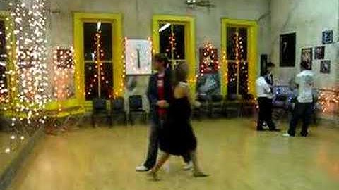 cha cha, open break, inside turn with switch twist, locks