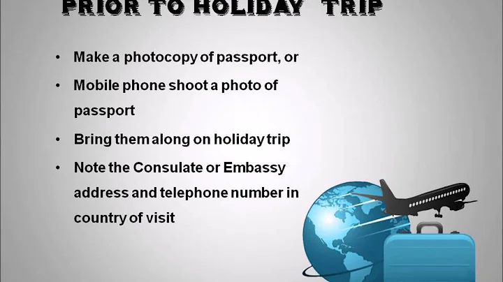 What to Do when Passport Lost Overseas Trip - Travel Tip