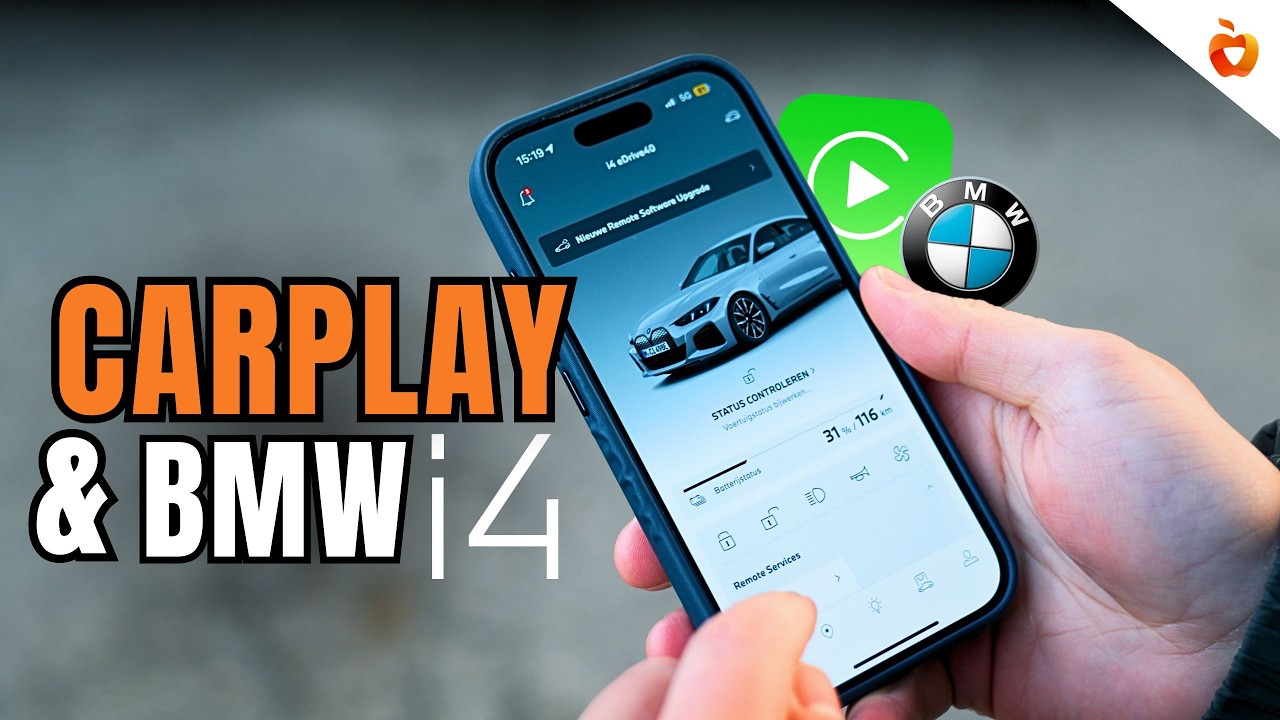 BMW i4 + Apple CarPlay: tips die je leven gemakkelijker maken! 🚗📱