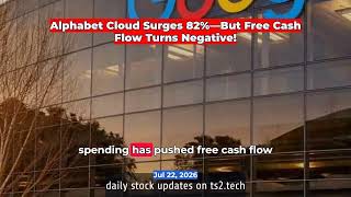 Alphabet Cloud Surges 82%—But Free Cash Flow Turns Negative! #CloudComputing #EarningsReports