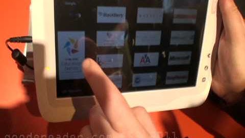 Marvell Tablet Android at CES