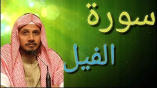 سورة الفيل بصوت الشيخ عبدالله بصفر