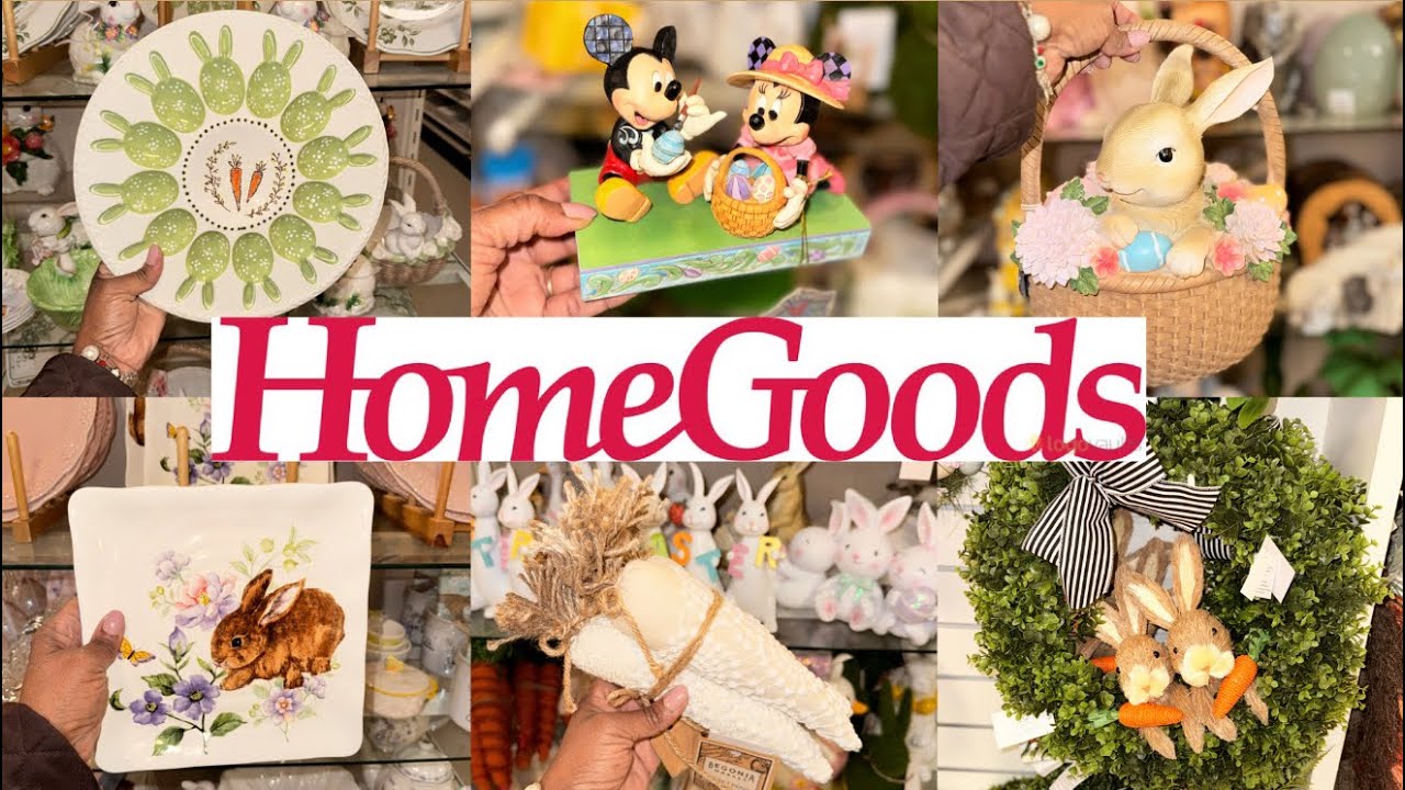 HOMEGOODS EASTER IS SO GOOD 🐣🌸 | NEW SPRING DECOR FINDS
