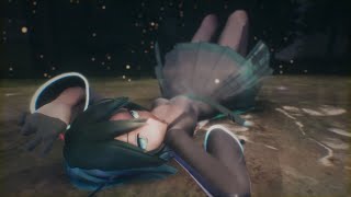 【MMD】雨と海底と花畑で「paranoia」 - YYB式初音ミク