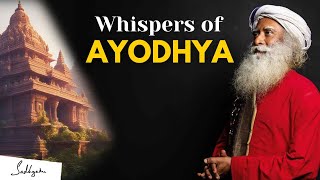 SHOCKING!! | Why Indians Are Doing This Much For Ayodhya's Ram Mandir | Sadhguru #sadhguru