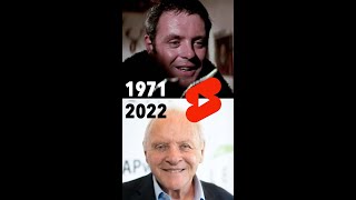 ANTHONY HOPKINS Through the Years in ONE MINUTE #shorts