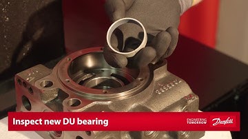 Danfoss Power Solutions - End Cap DU Shaft Bearing Disassembly