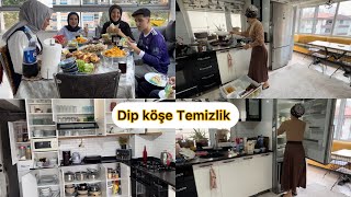 Asmr Temizlik Mutfak İç Di̇zaynimdip Köşe Temizlik