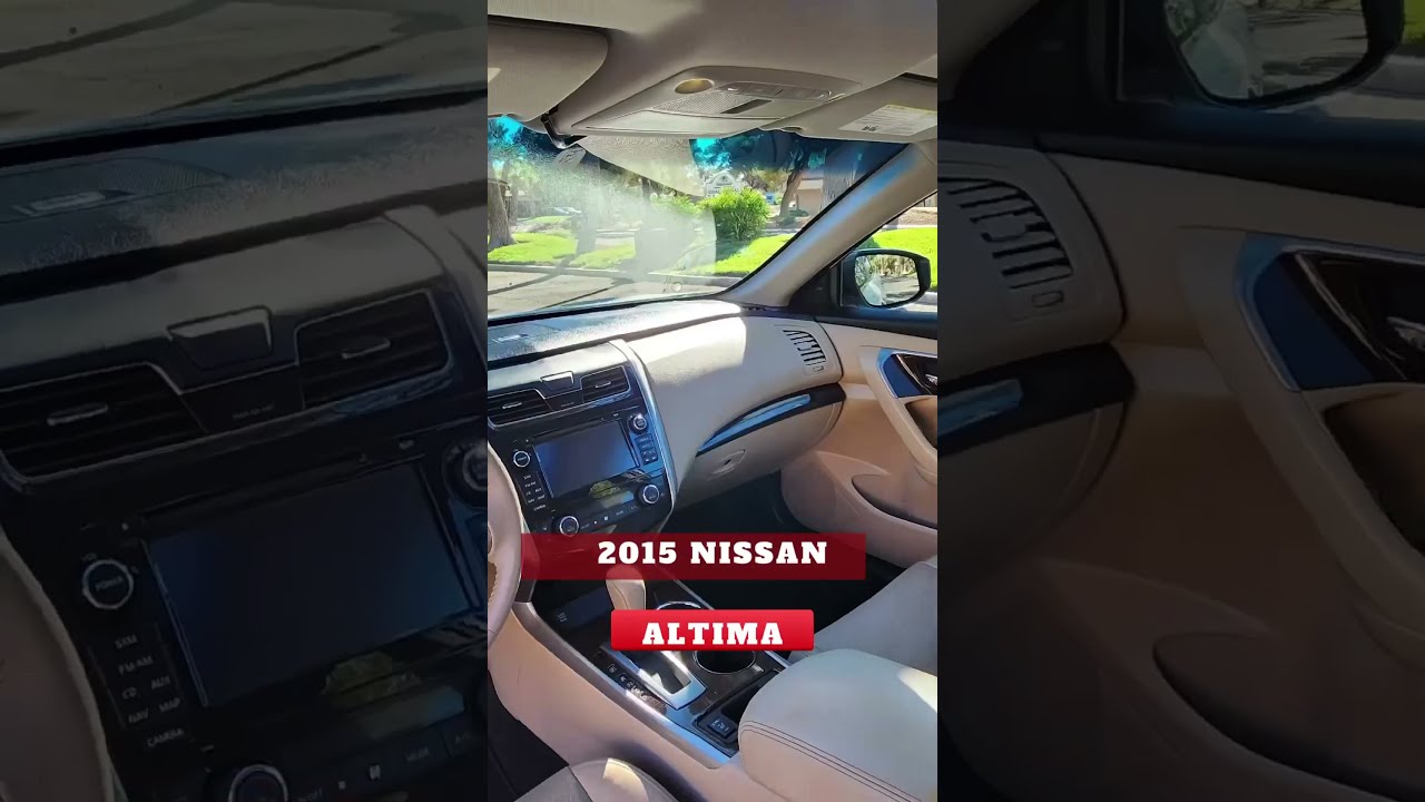2015 Nissan Altima Making Every Drive An Exhilarating Experience