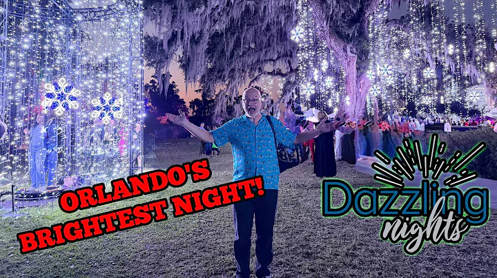 Dazzling Nights 2025 at Leu Gardens | Sneak Peek Tour of Orlando’s Biggest Holiday Light Experience!