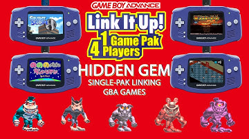 10 HIDDEN GEM Gameboy Advance Single-Pak linking games - 4 players, 1 cartridge