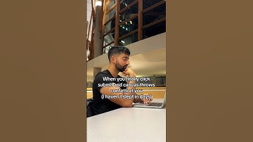 Finally submitting an assignment #relatable #school #college #uni