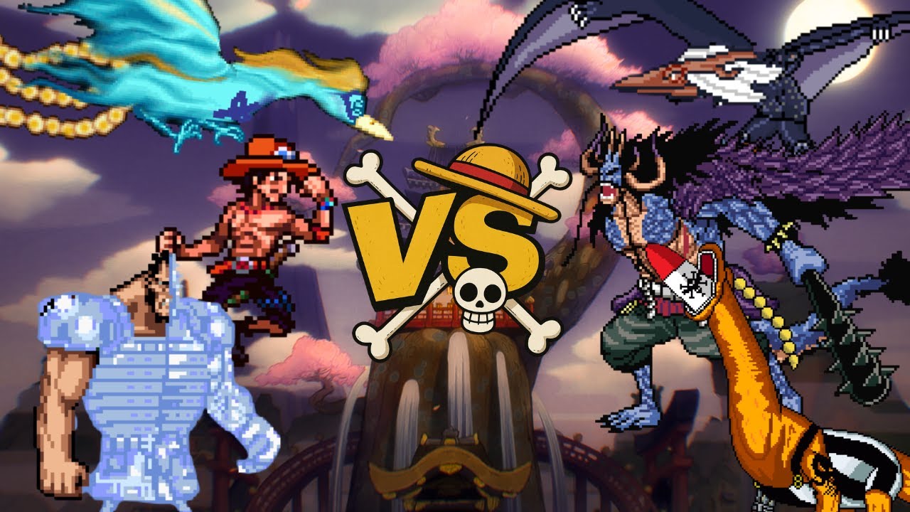 Top 3 Whitebeard Pirates Vs Beast Pirates One piece fights