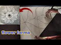 How to make a flower farma ceiling flower farma by rakesh babu