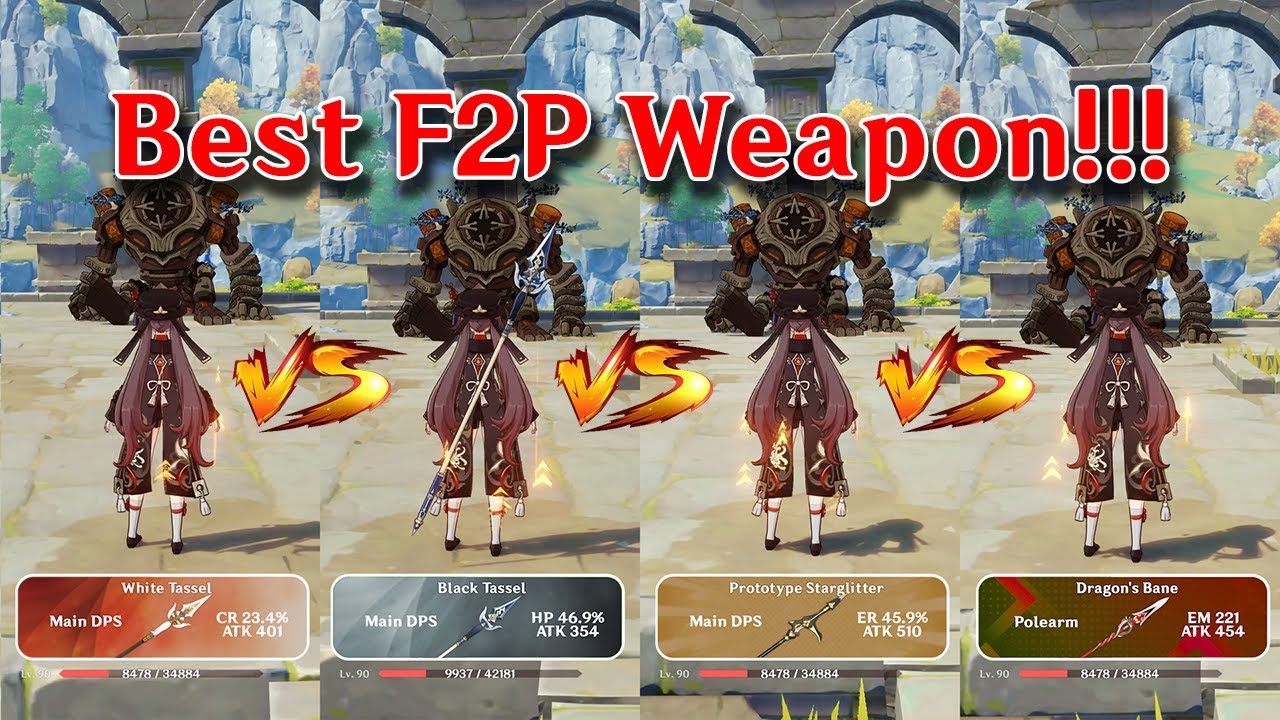 The best Genshin Impact Hu Tao build, weapons, and Hu Tao F2P