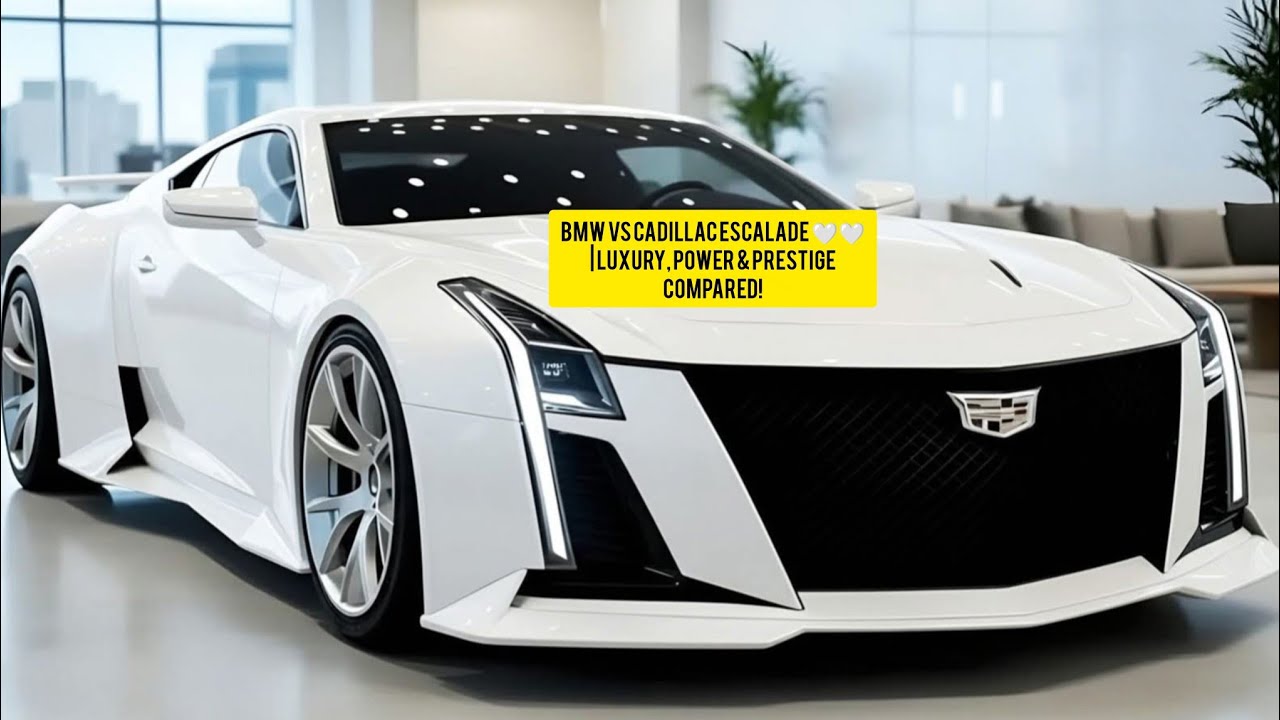 BMW vs Cadillac Escalade – Ultimate Luxury SUV Showdown! 🔥🚘
