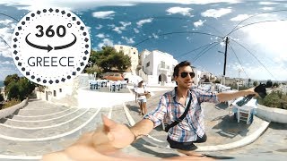 TRAVEL IN 360° ON GREEK ISLAND NAXOS - 360° Degree Travel Video