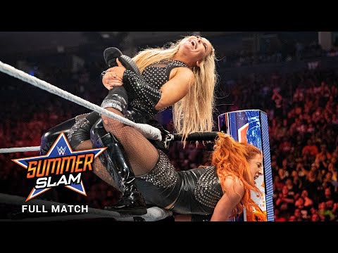 FULL MATCH - Becky Lynch vs. Natalya - Raw Women's Title Submission Match: SummerSlam 2019