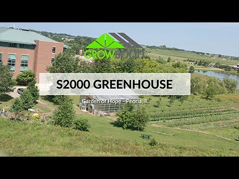 Garden of Hope – Peoria, IL – GrowSpan Series 2000 Commercial Greenhouse - video from GrowSpan