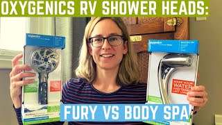 Oxygenics Fury vs Body Spa Install, Review and Comparison!