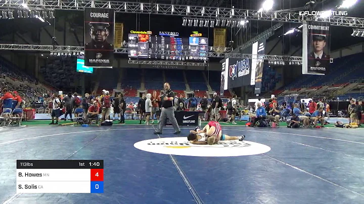 113 Lbs Cons 32 2 Brendan Howes Minnesota Vs Sean ...