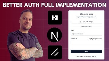 Your Complete Guide To Next.js Authentication With Better Auth