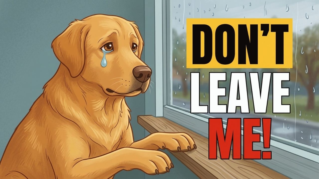 Never LEAVE Your Dog ALONE Without Doing THIS