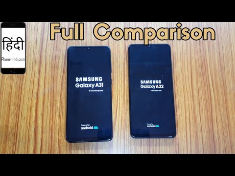 Samsung Galaxy A32 vs Galaxy A31 full Comparison with Display   UI Features