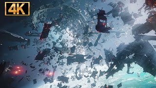 Death Star Debris Field | Space Battle | STAR WARS Battlefront 2 | Xbox Series X Graphics