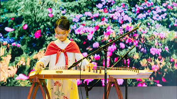 Lý cây bông-Lý kéo chài | Khánh Vy 9 tuổi | Tôi yêu đàn tranh