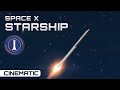 SpaceX StarShip in Spaceflight Simulator 1.5 (cinematic) | SFS |