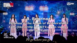 All ever LE SSERAFIM songs ranked