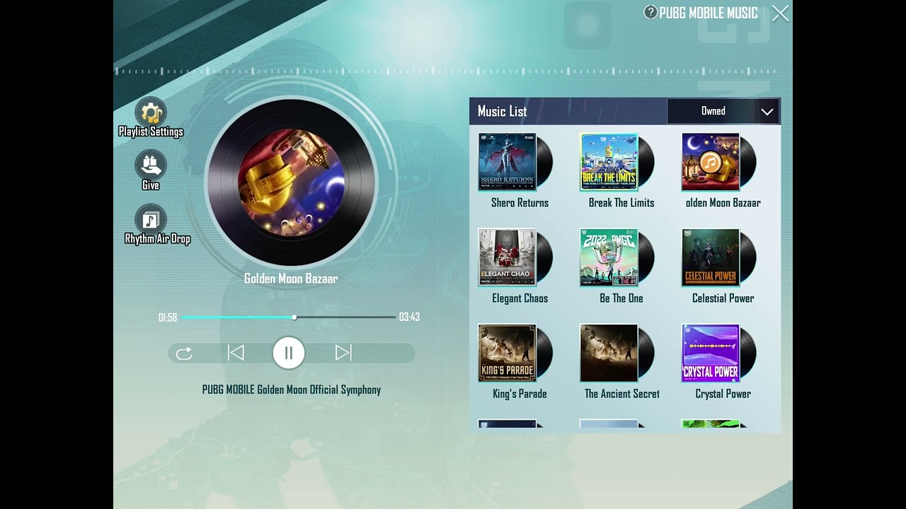 PUBG MOBILE Golden Moon Official Symphony | ULTRA HD